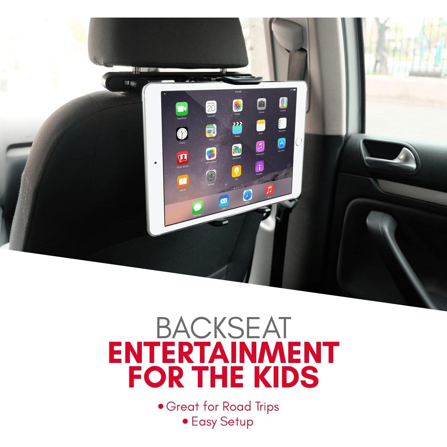 Soporte para Tableta Macally HRMOUNT para Reposacabezas Auto