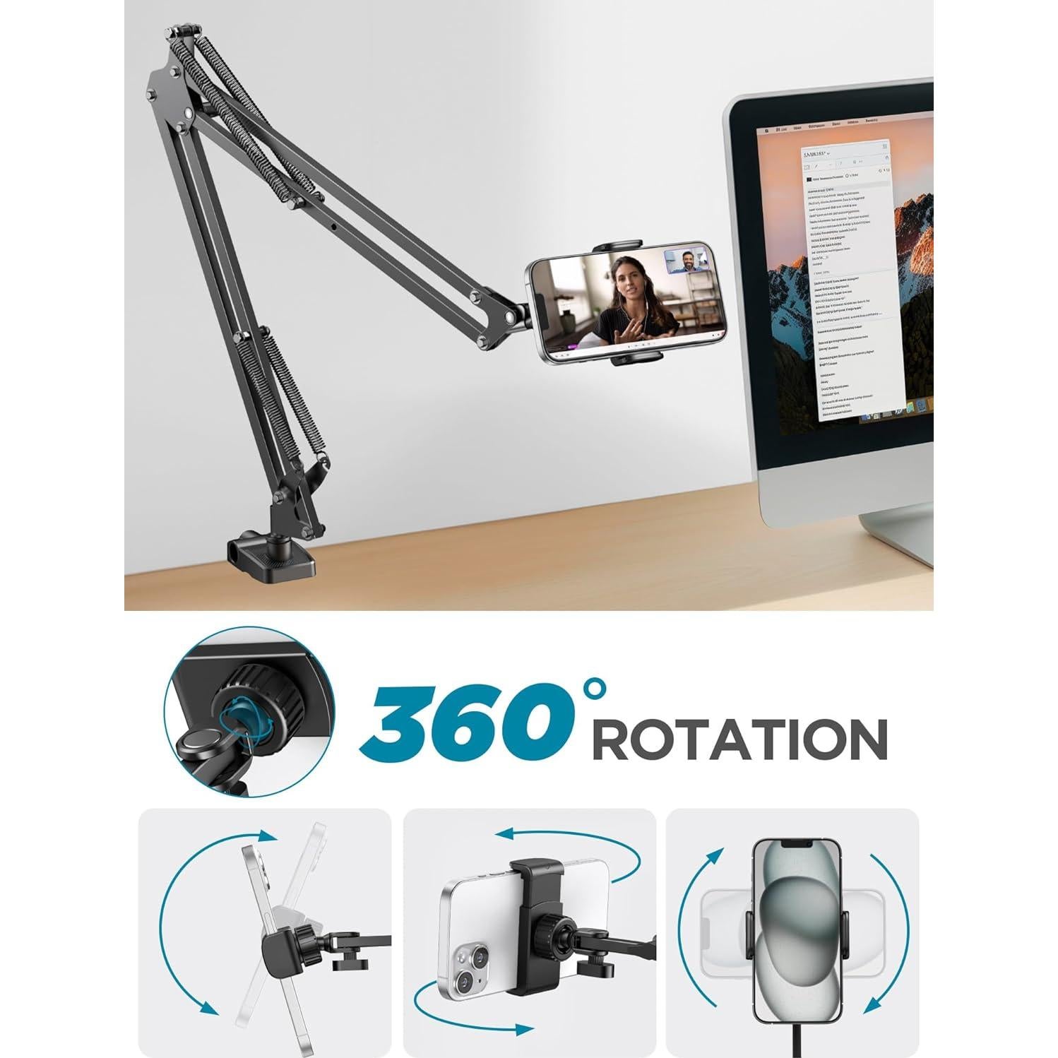 Soporte de Tableta InnoGear Ajustable para Cama - Paquete de 2