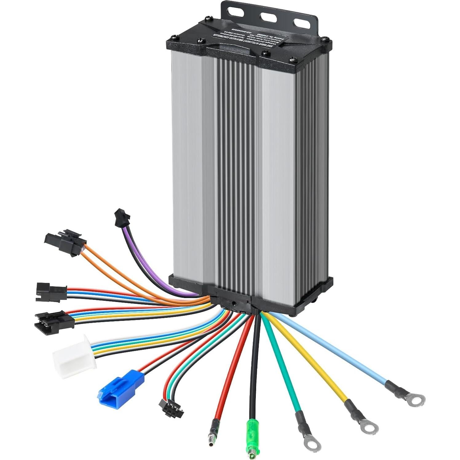 VEVOR 1000W Electric Bike Conversion Kit, 48V 420rpm 26" Front Wheel E-Bike Hub Motor Kit with Upgraded Speed Controller, Throttle Grip Kit, LCD Display, and PAS System for Road Bike