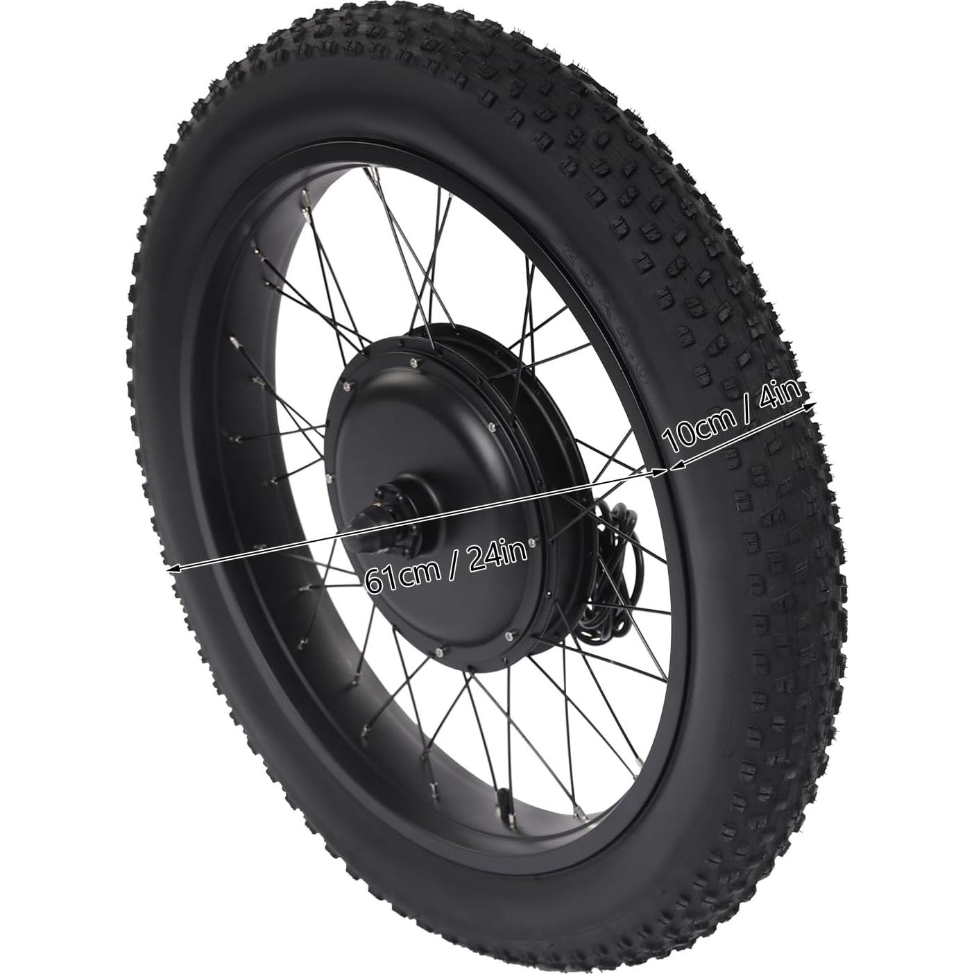 Kit de Conversión de Bicicleta Eléctrica DUIBAII 1500W 24"