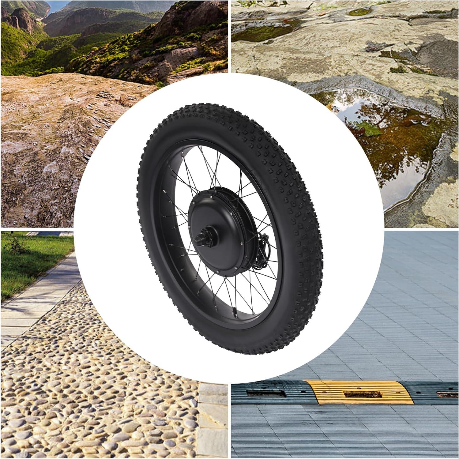 Kit de Conversión de Bicicleta Eléctrica DUIBAII 1500W 24"