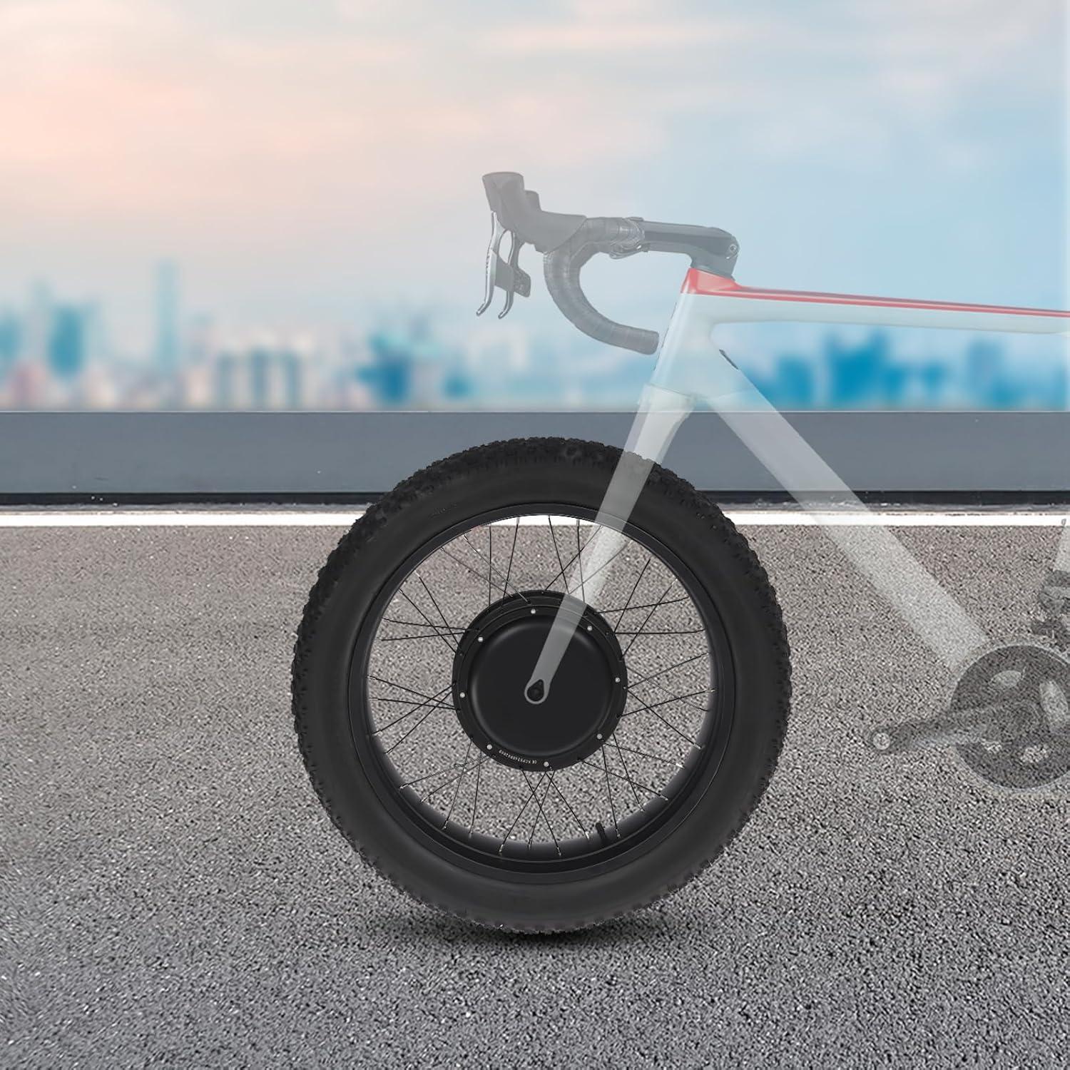 Kit de Conversión de Bicicleta Eléctrica DUIBAII 1500W 24"