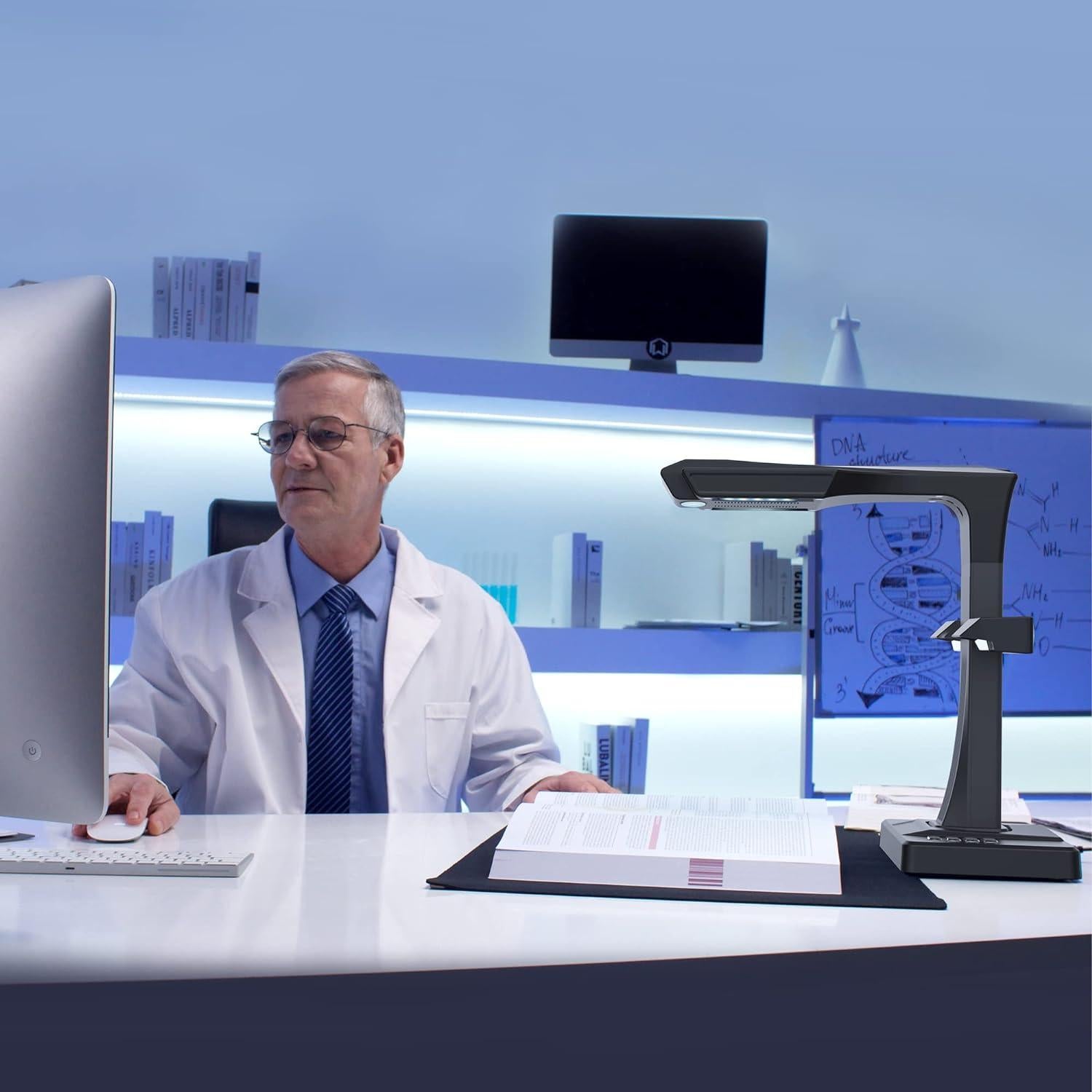 Escáner de Libros CZUR ET24 Pro A3 24MP HDMI OCR 180+ Idiomas