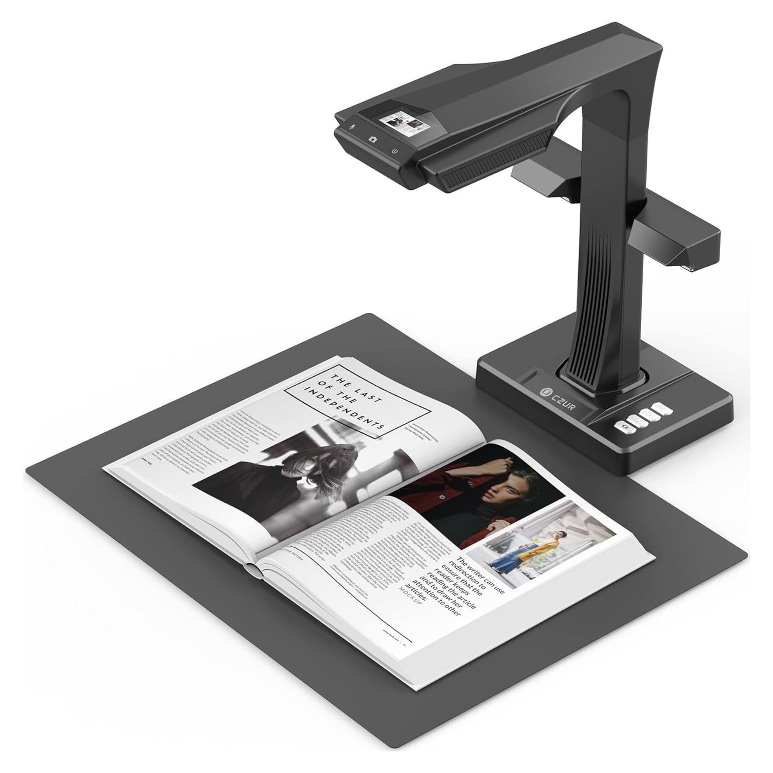 Escáner de Documentos CZUR ET16 Plus, 16MP, OCR 186 Idiomas