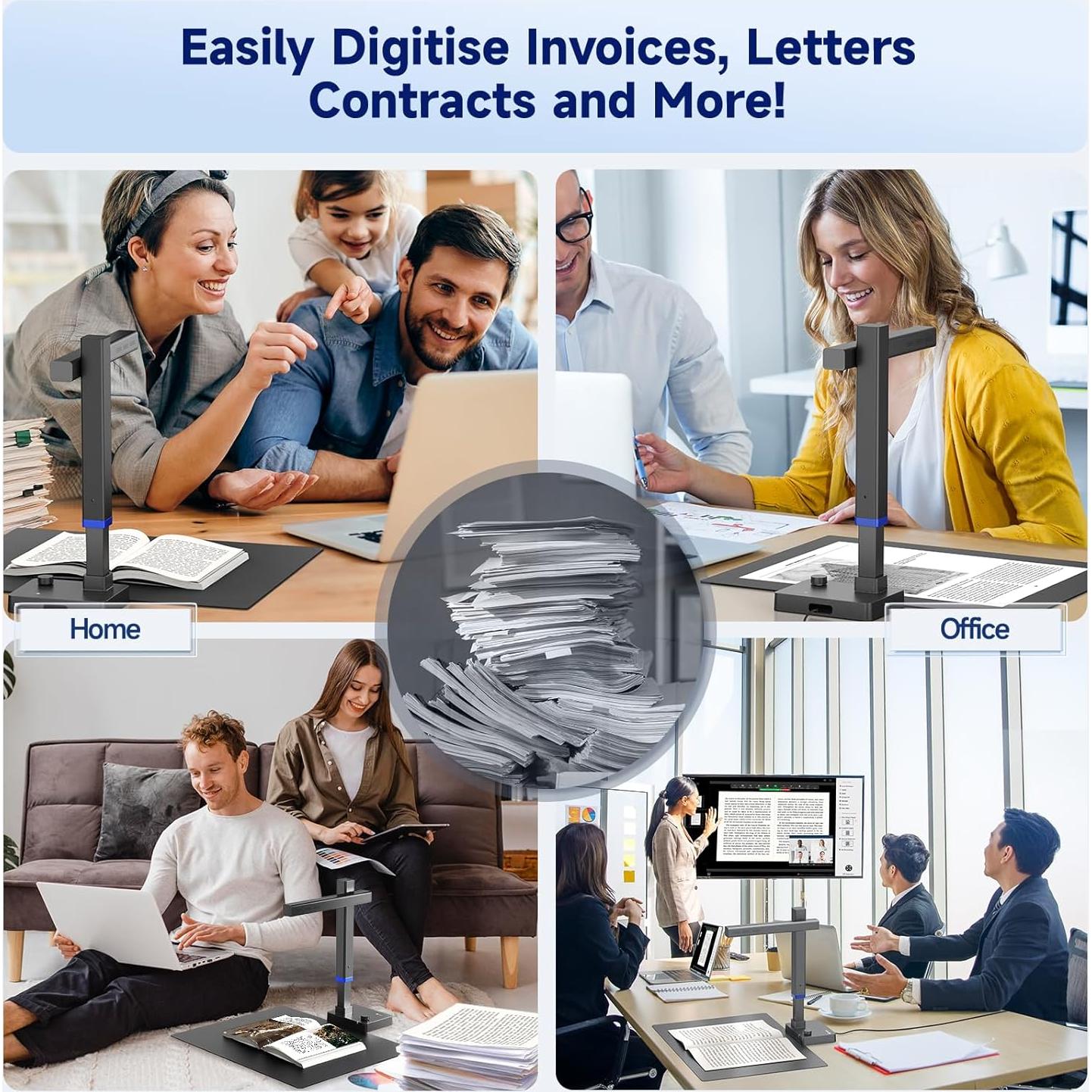 Escáner de Documentos Portátil CZUR Shine Ultra A3 USB