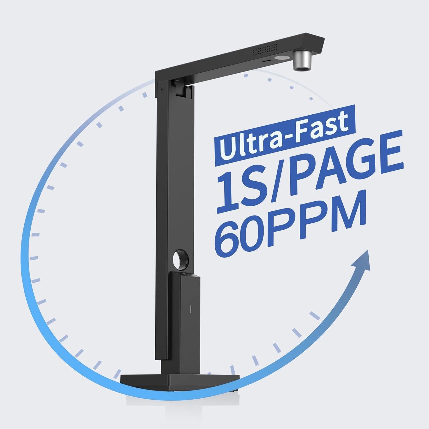 Escáner de Documentos Portátil CZUR Lens800 Pro 8MP A4