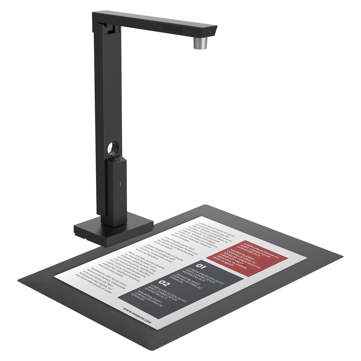 Escáner de Documentos Portátil CZUR Lens1200 Pro 12MP A4