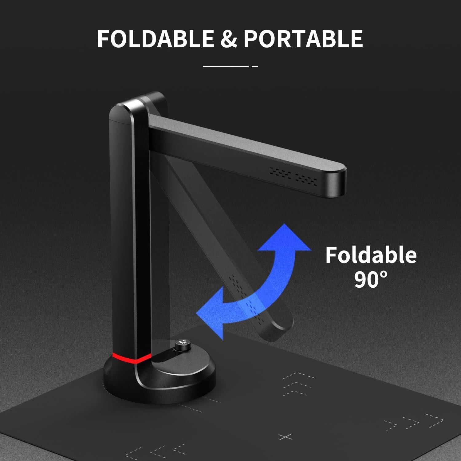 Escáner de Documentos NetumScan 13MP Plegable A4 USB