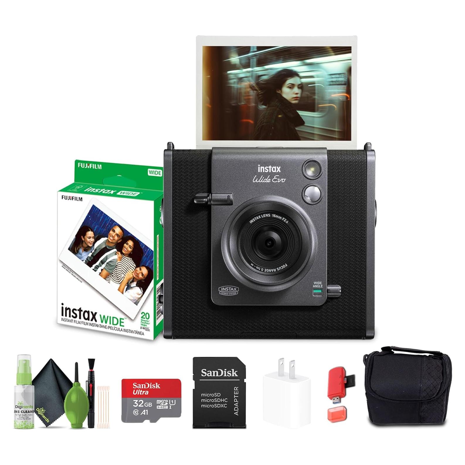 Cámara instantánea híbrida Fujifilm Instax Wide EVO 16MP