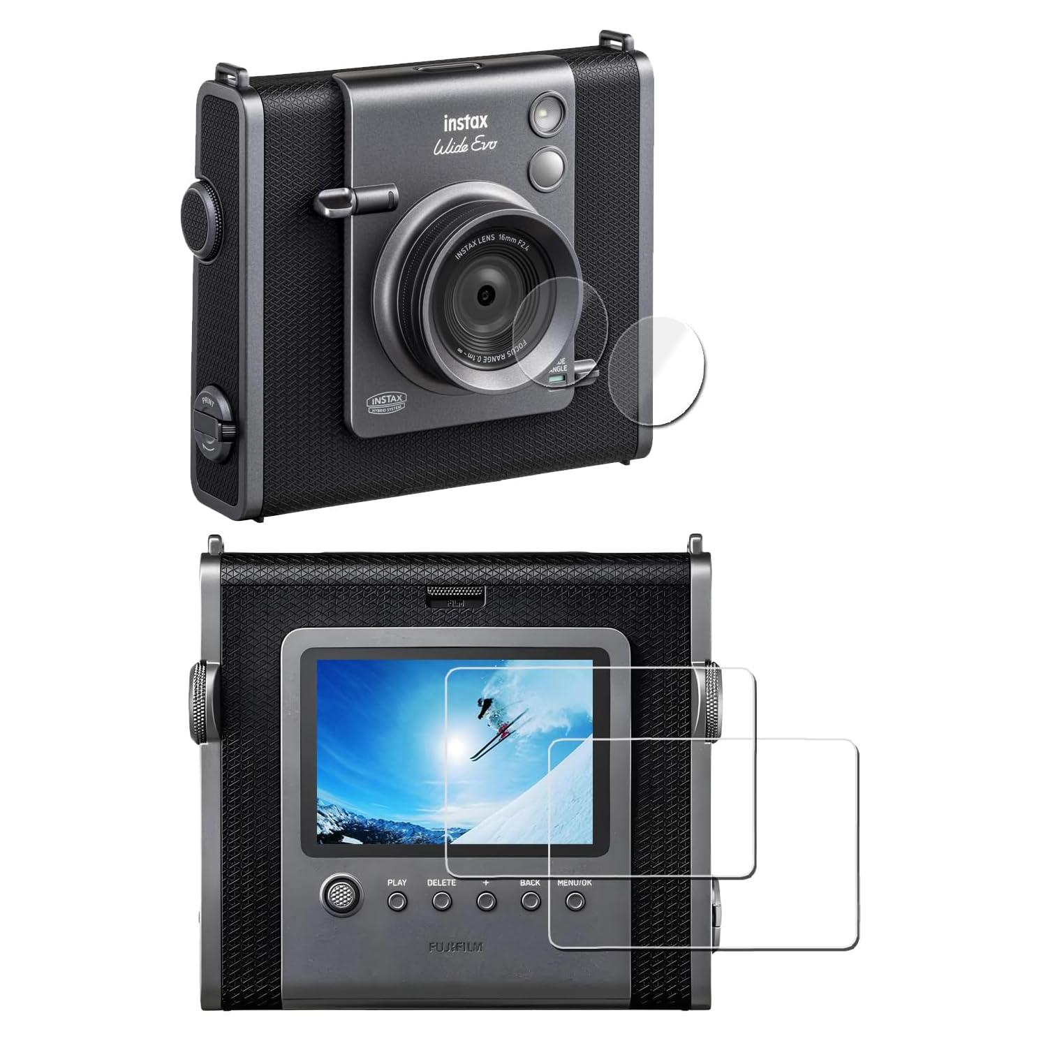 Protector de Pantalla Cristal Templado iDaPro para Fujifilm Instax WIDE EVO