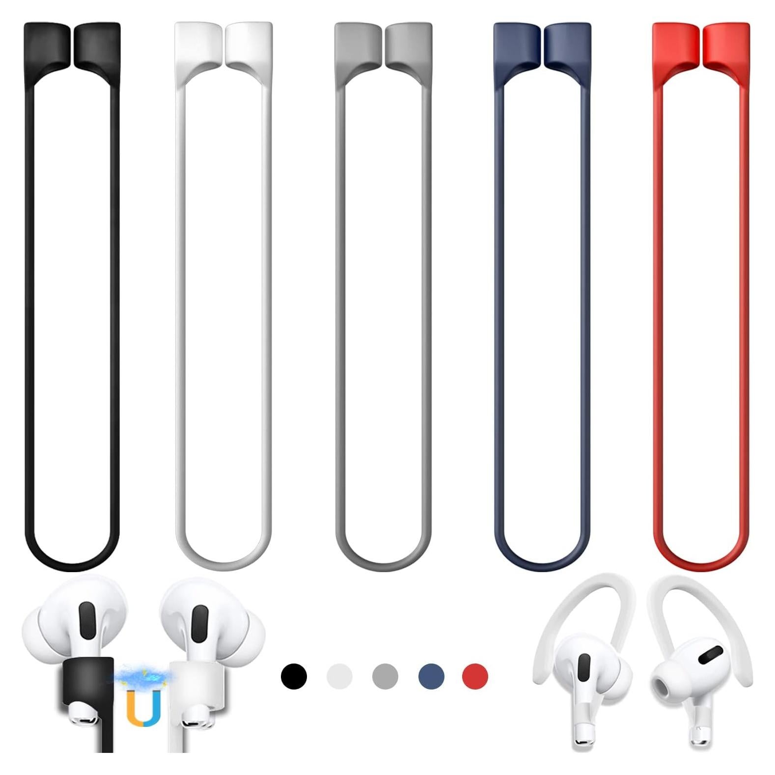 Paquete de 5 correas magnéticas Mooyavia para AirPods - Silicona