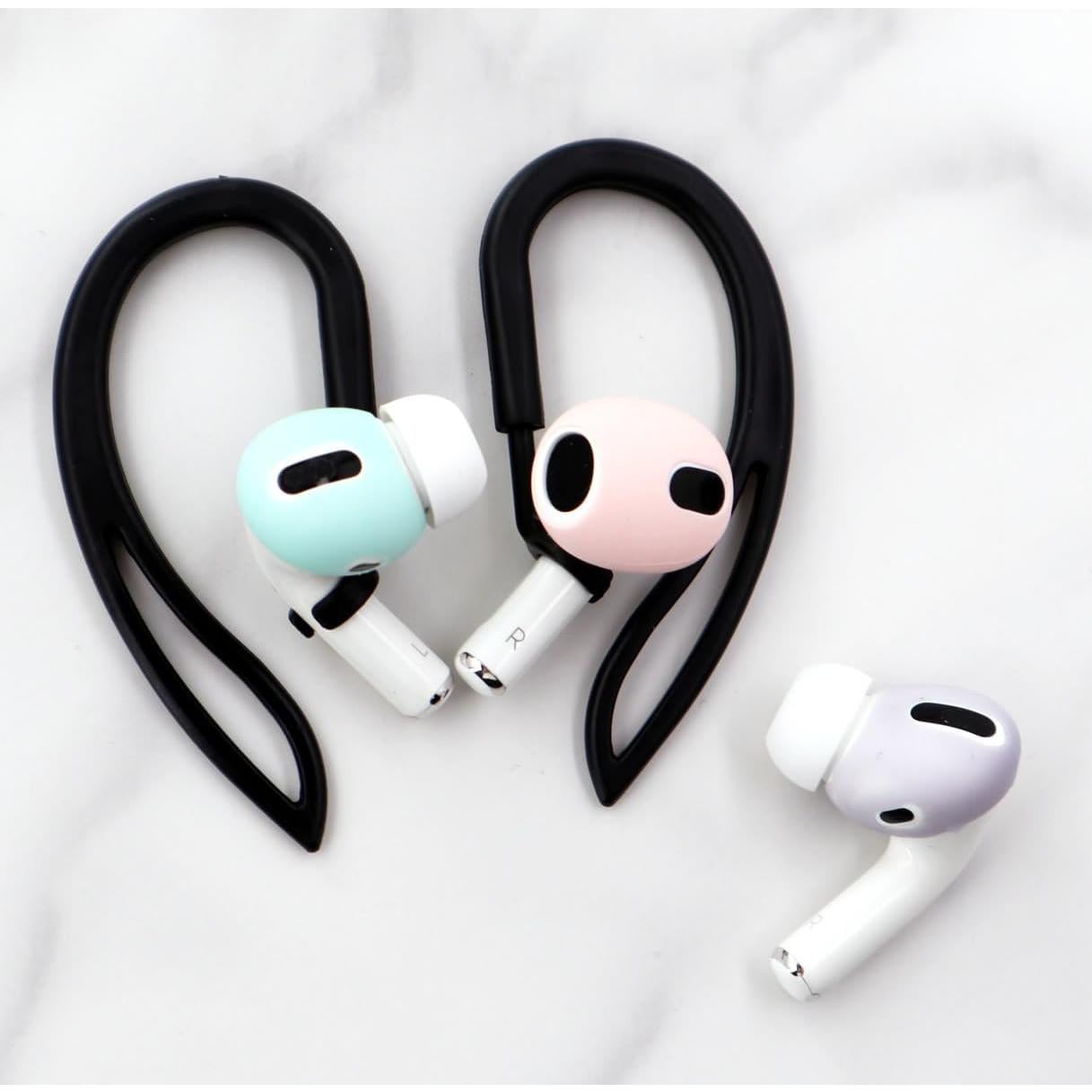 Ganchos para oídos IiEXCEL compatibles con AirPods 4 y Pro