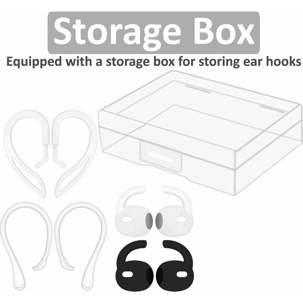 Kit Antideslizante IiEXCEL para AirPods Pro 2 - 4 Pares