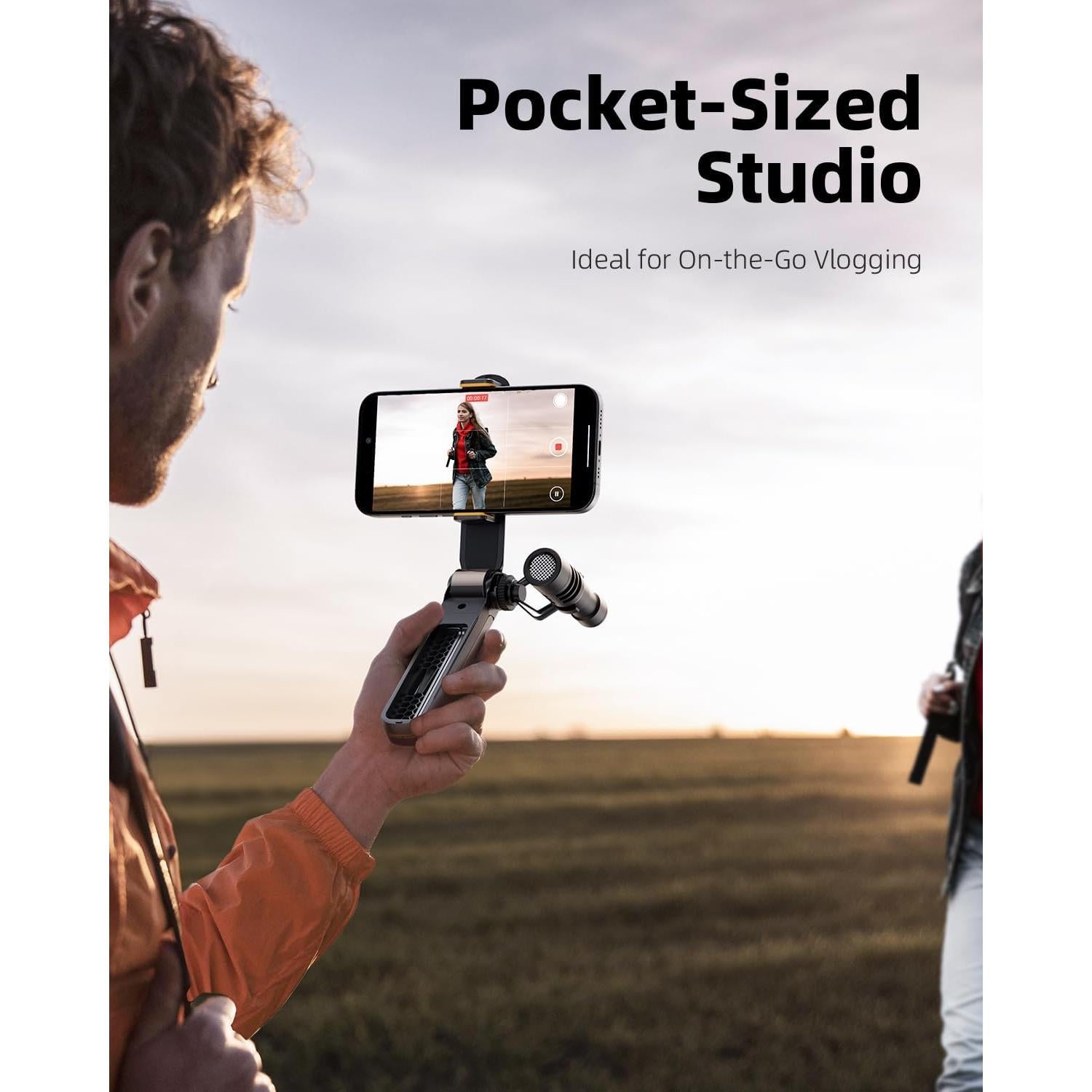 Trípode para Teléfono TODI TIUS-H1 Plegable 360° Negro