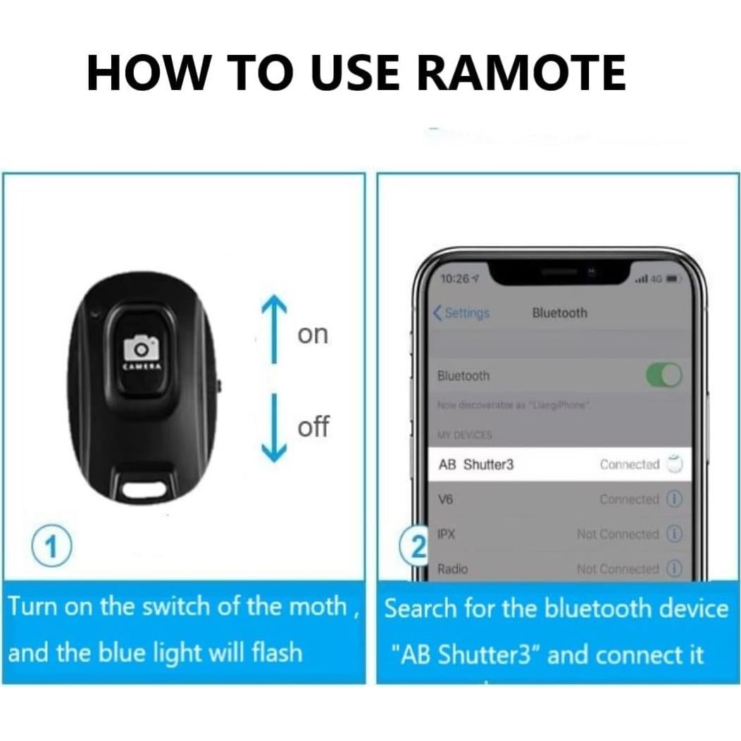 Trípode Mini para iPhone y Cámara NEWYIHOKJ 18 cm Plegable