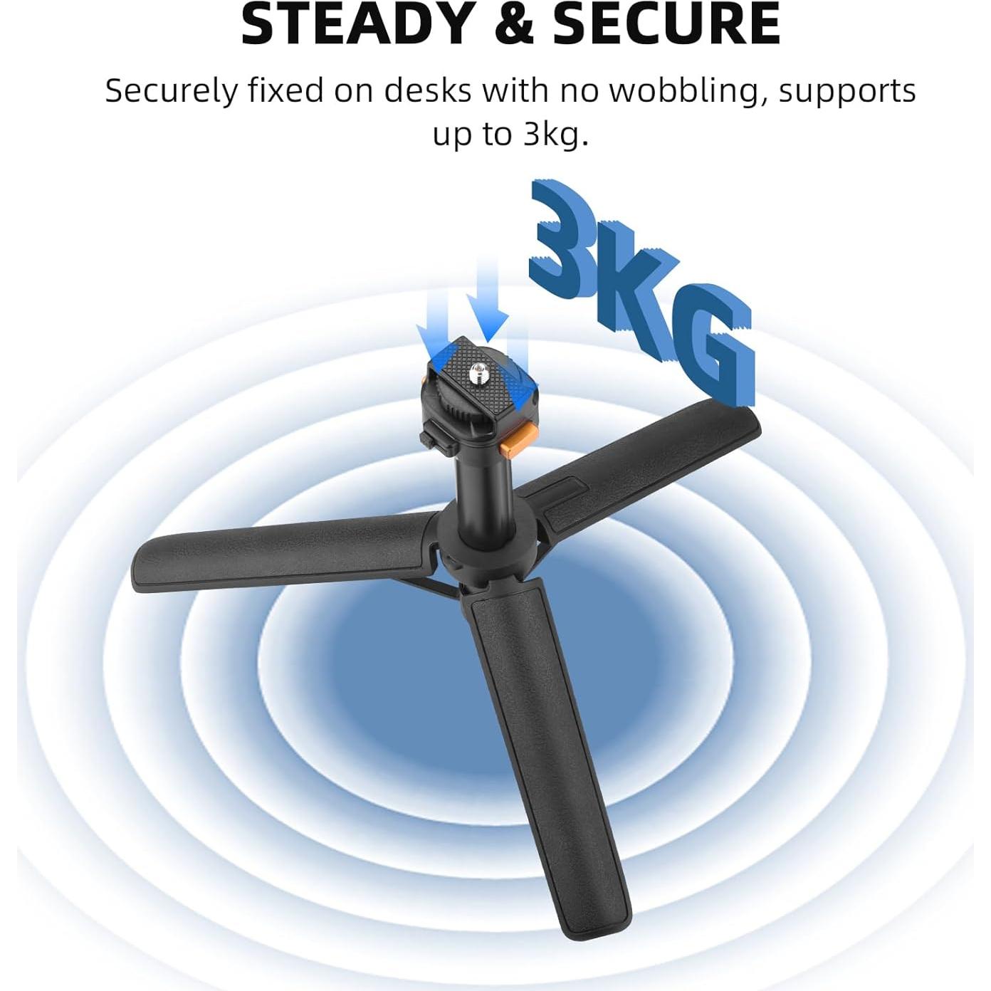 Trípode Mini Extensible BRDRC para Cámara de Acción DJI Pocket 3