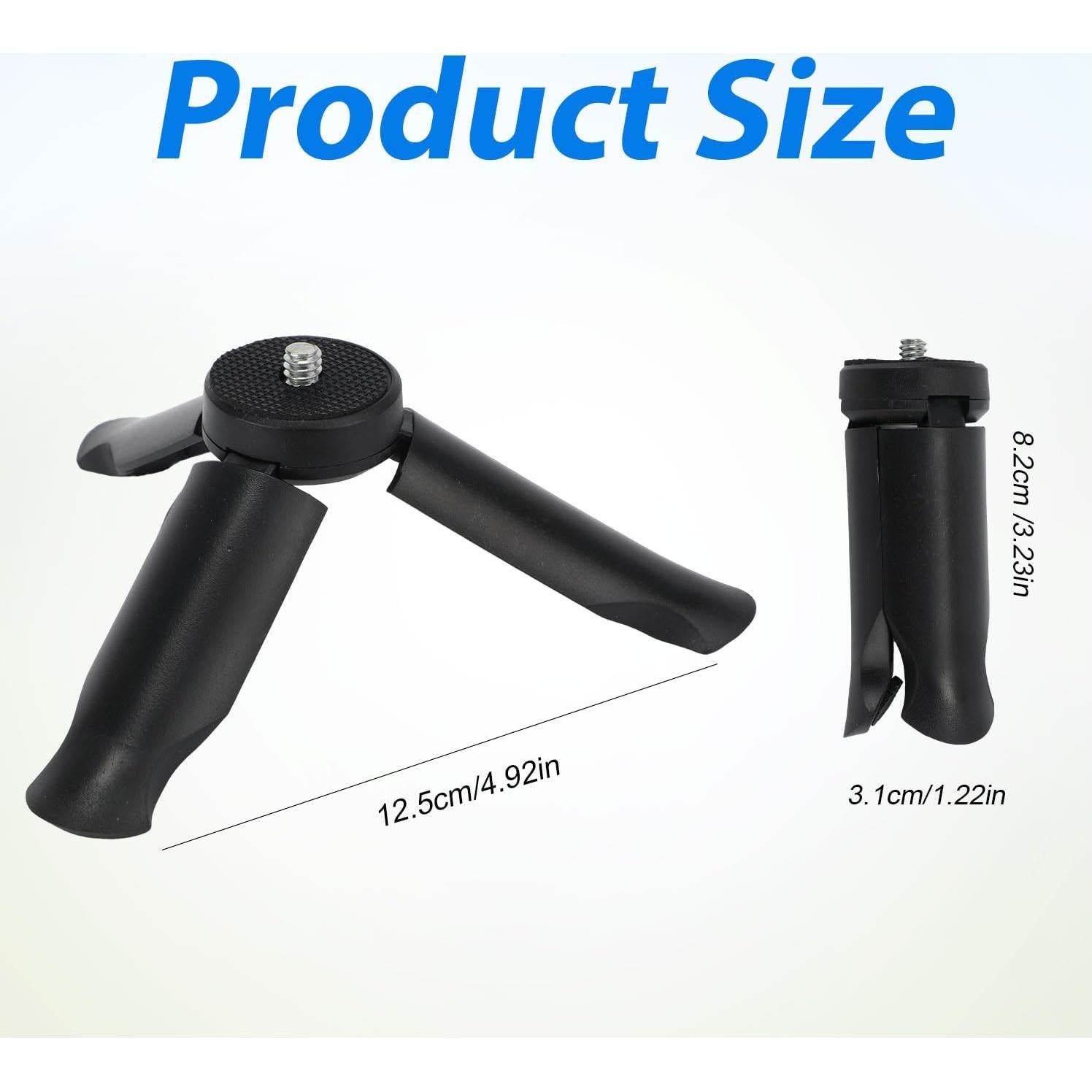 Trípode Mini BOXOB para DJI Osmo Pocket 2 y 3, Negro, ABS