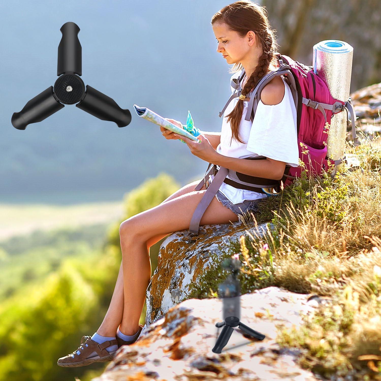 Trípode Mini BOXOB para DJI Osmo Pocket 2 y 3, Negro, ABS