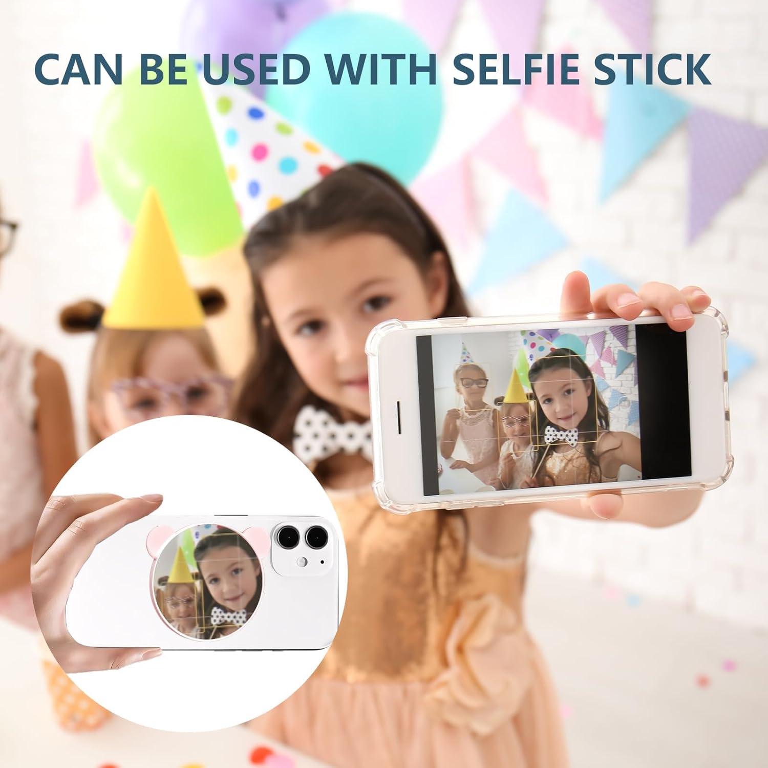 Espejo Convexo Magnético para Selfie QxbBox - Compatible iPhone
