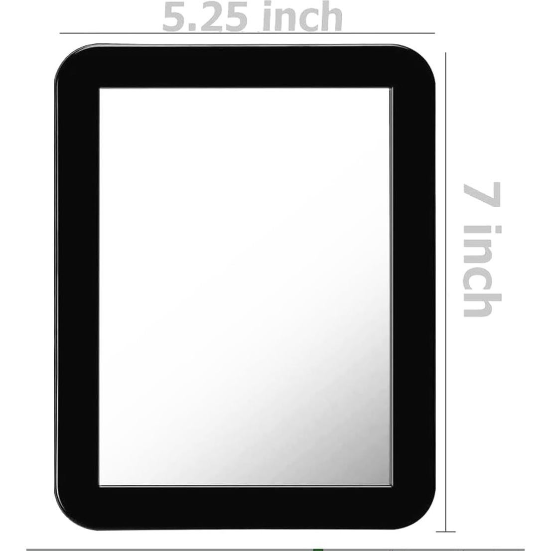 Espejo Magnético Mpowtech 12.7x17.8 cm Negro para Casillero