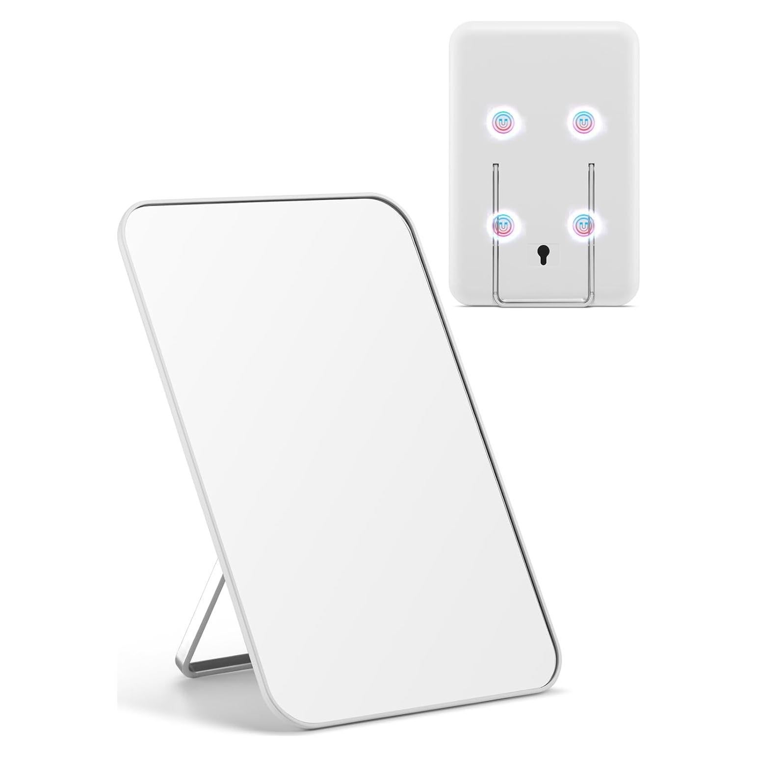 Espejo Magnético OMIRO 20.3x12.7 cm con Soporte Plegable