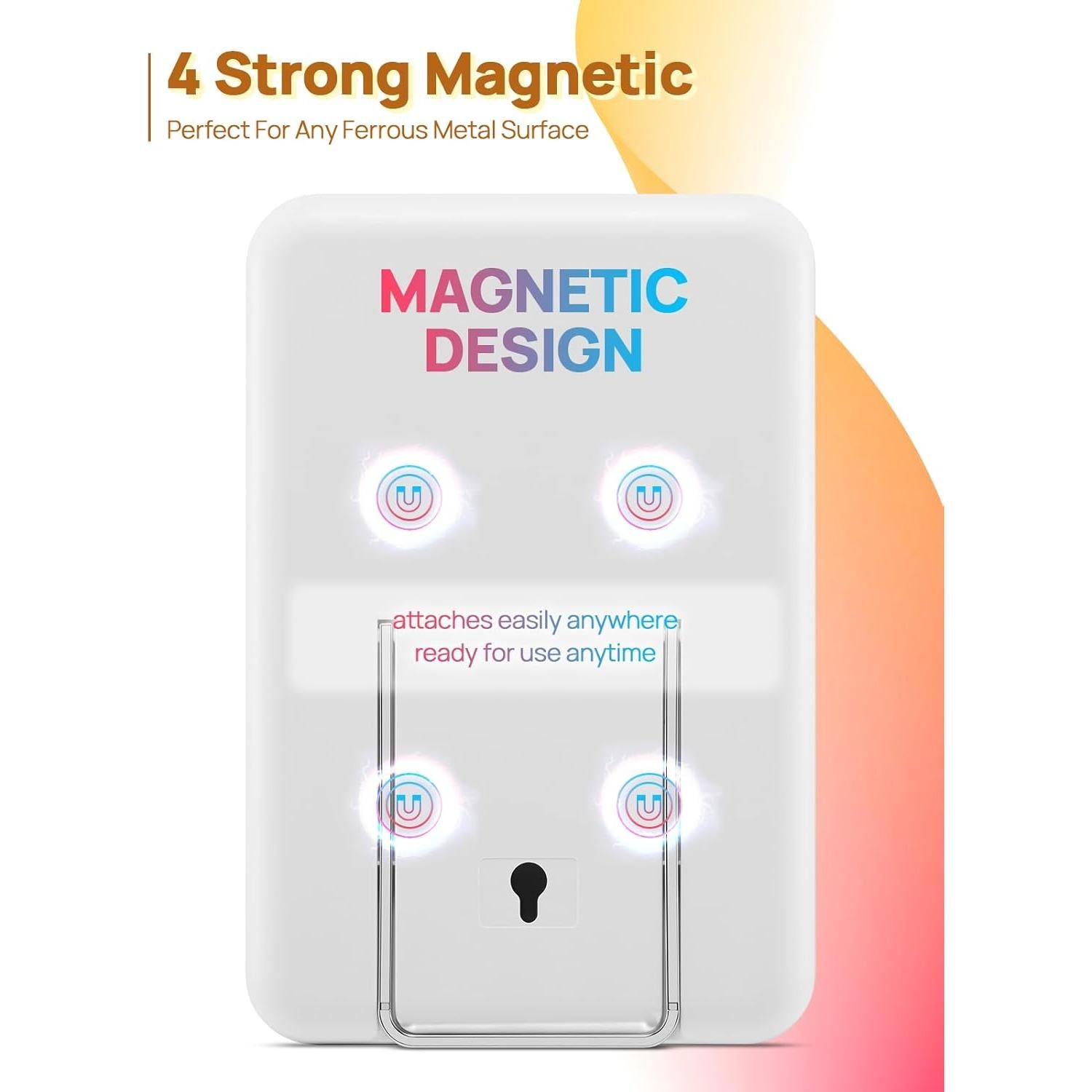 Espejo Magnético OMIRO 20.3x12.7 cm con Soporte Plegable