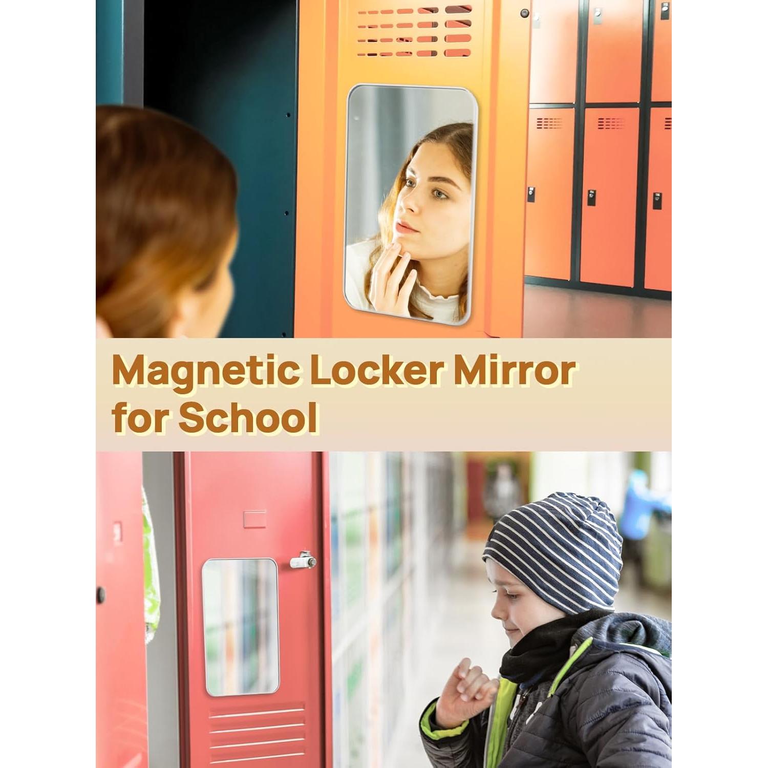 Espejo Magnético OMIRO 20.3x12.7 cm con Soporte Plegable