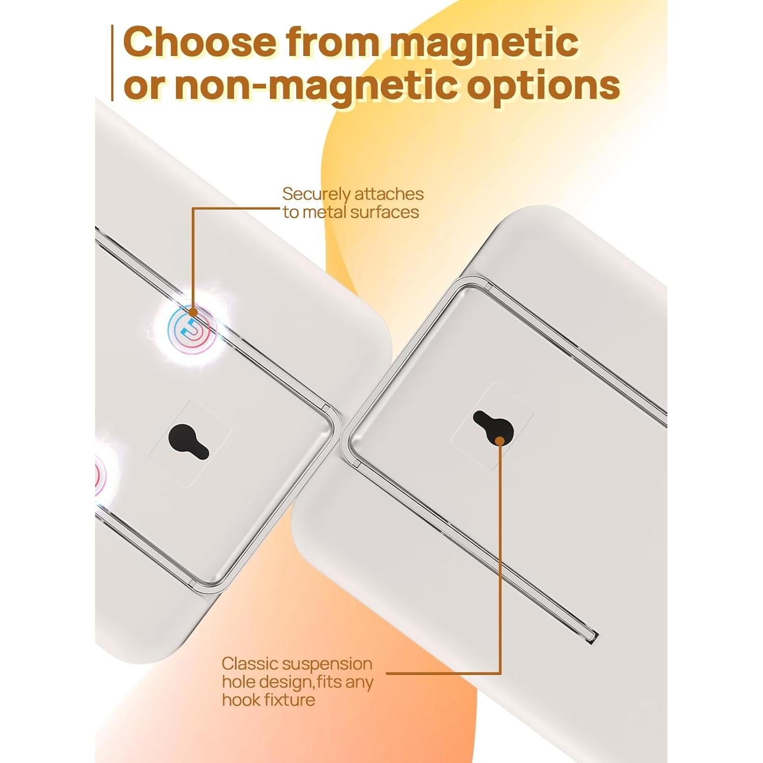 Espejo Magnético OMIRO 20.3x12.7 cm con Soporte Plegable