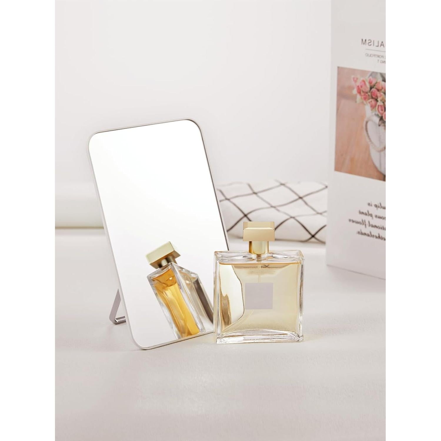 Espejo Magnético OMIRO 20.3x12.7 cm con Soporte Plegable