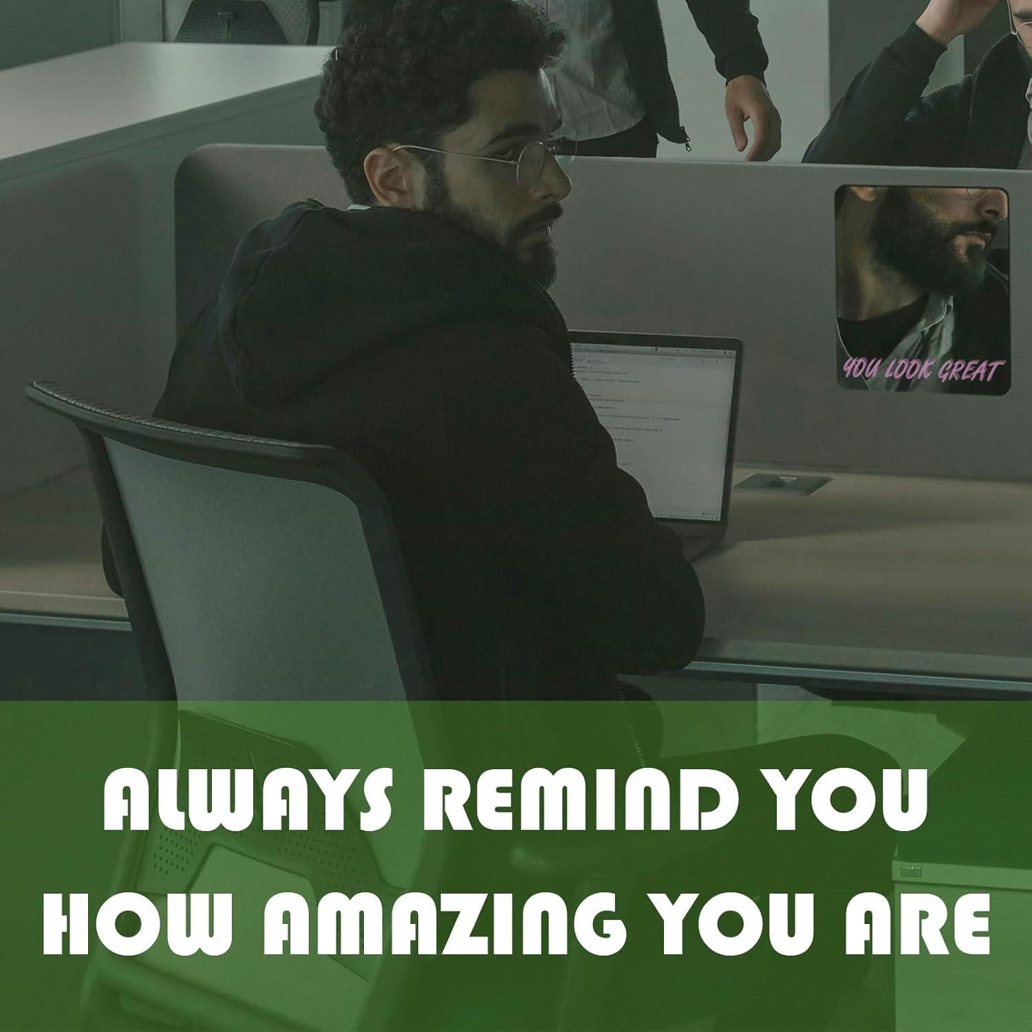 Espejo Magnético AZEZO 17.78x15.24cm Sin Marco para Taquillas