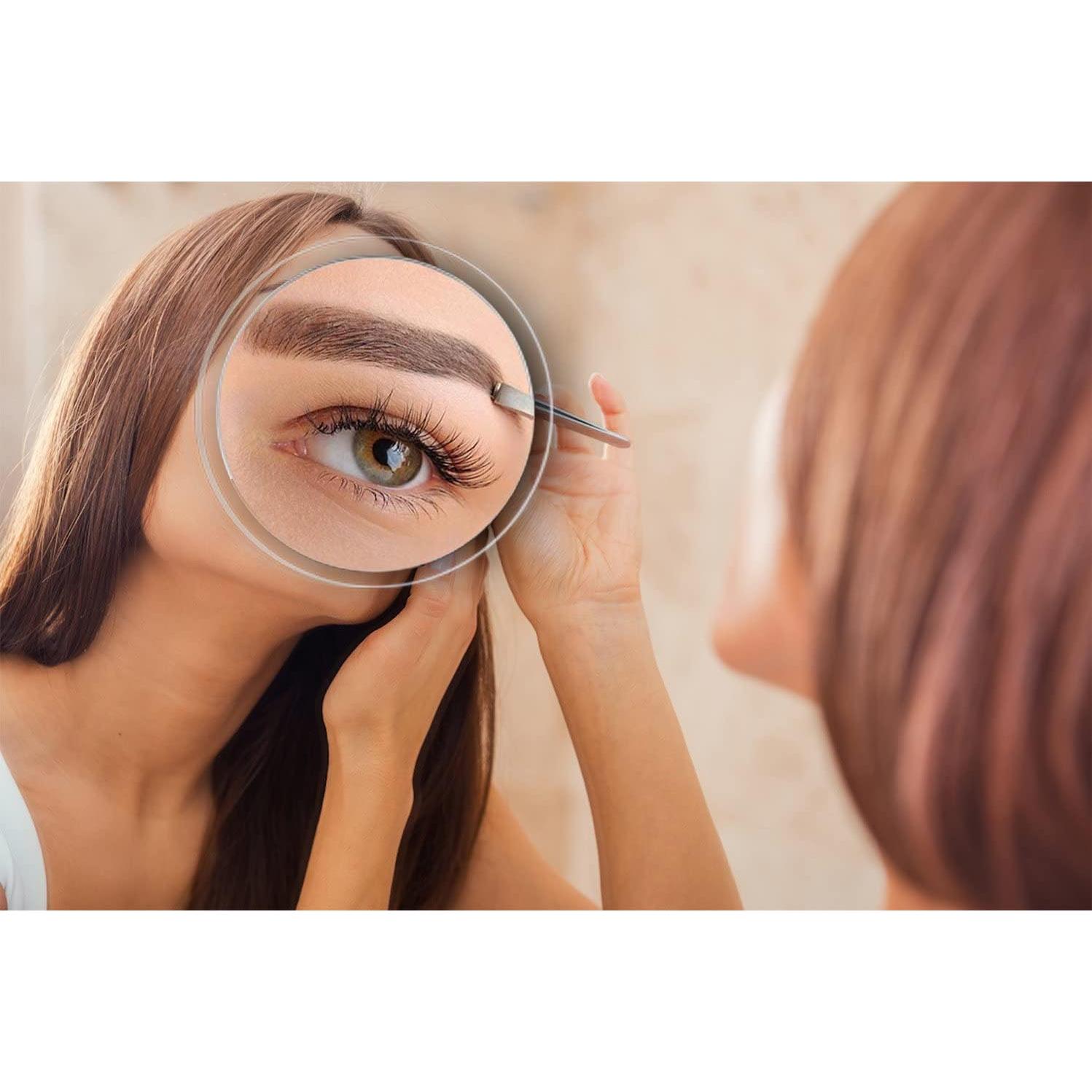 Espejo de Aumento Mavoro 15X con Ventosas - Portátil 15.24 cm