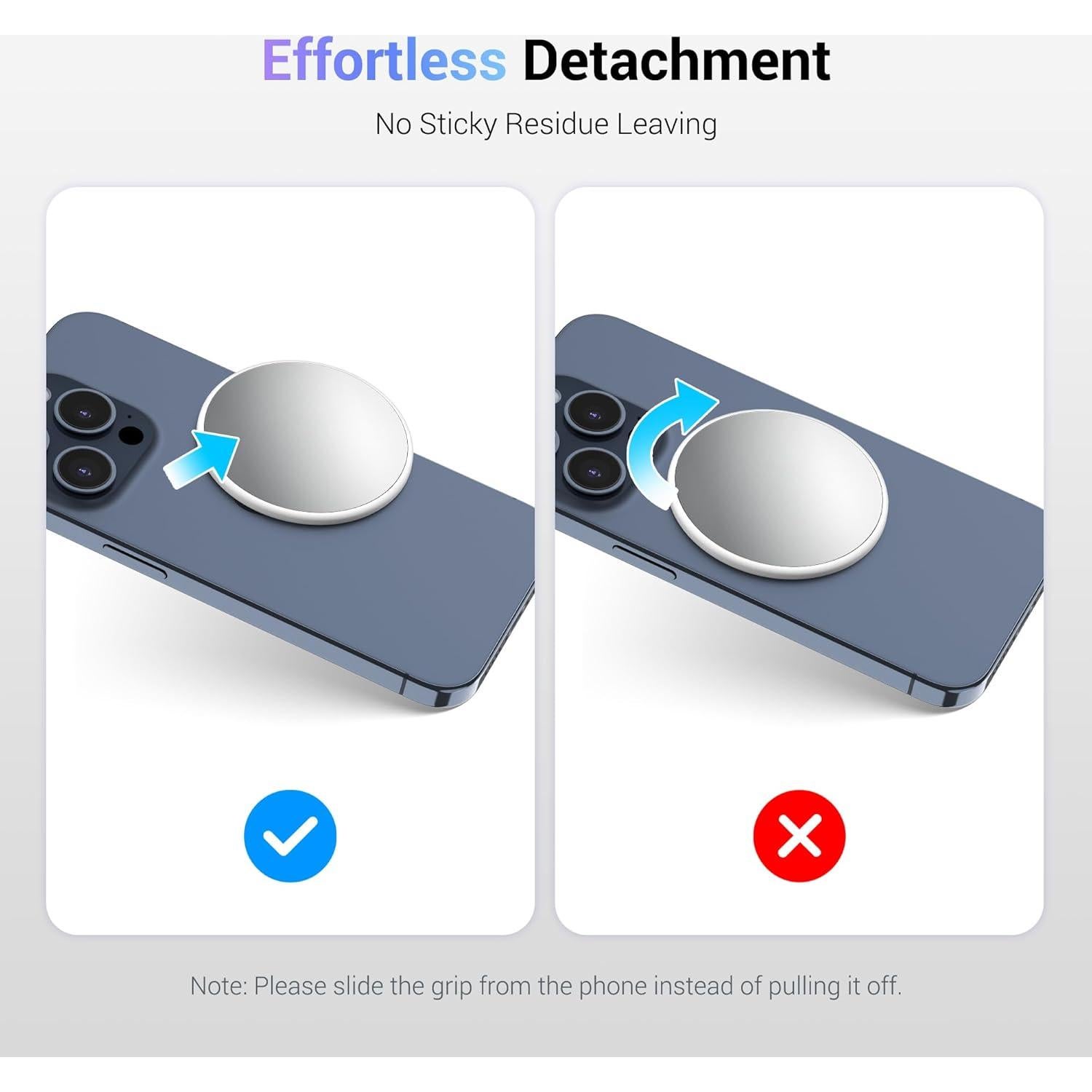 Espejo Selfie Magnético Kiorafoto 2.2" Convexo para iPhone