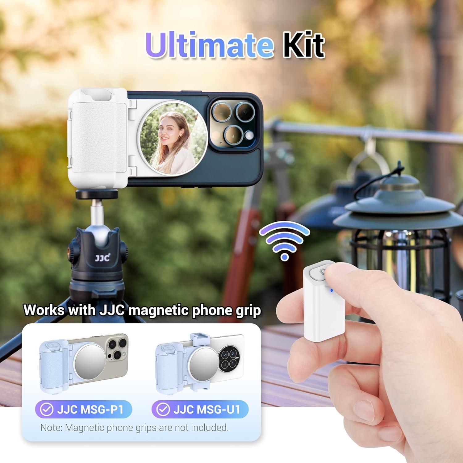 Espejo Selfie Magnético Kiorafoto 2.2" Convexo para iPhone