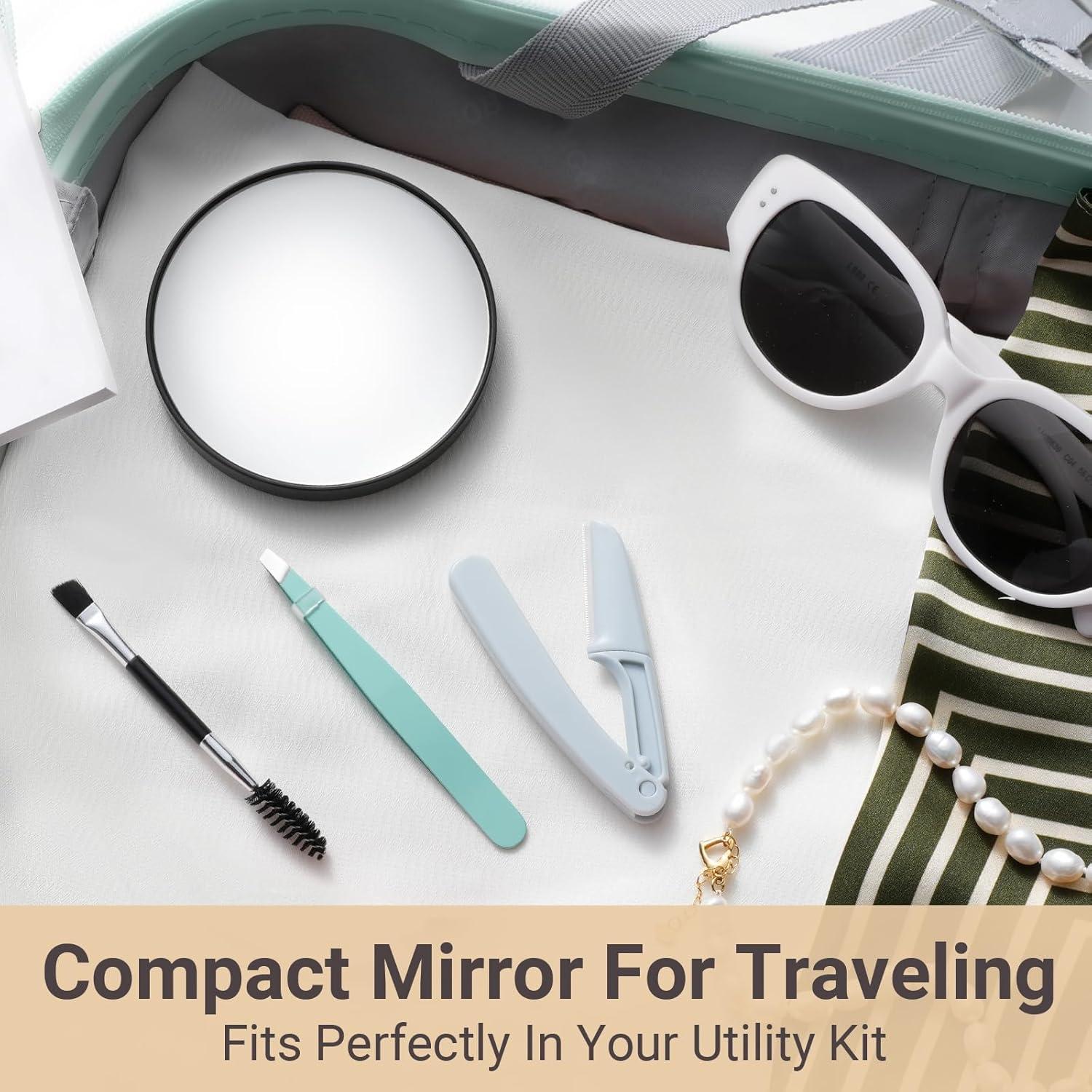 Kit Espejo Aumento 30X TsMADDTs con Pinzas y Ventosas