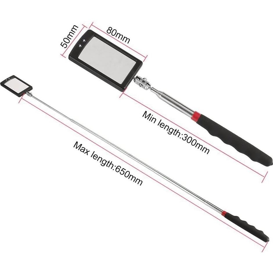 Espejo de Inspección Telescópico Ailenyun con Luz LED 34 cm