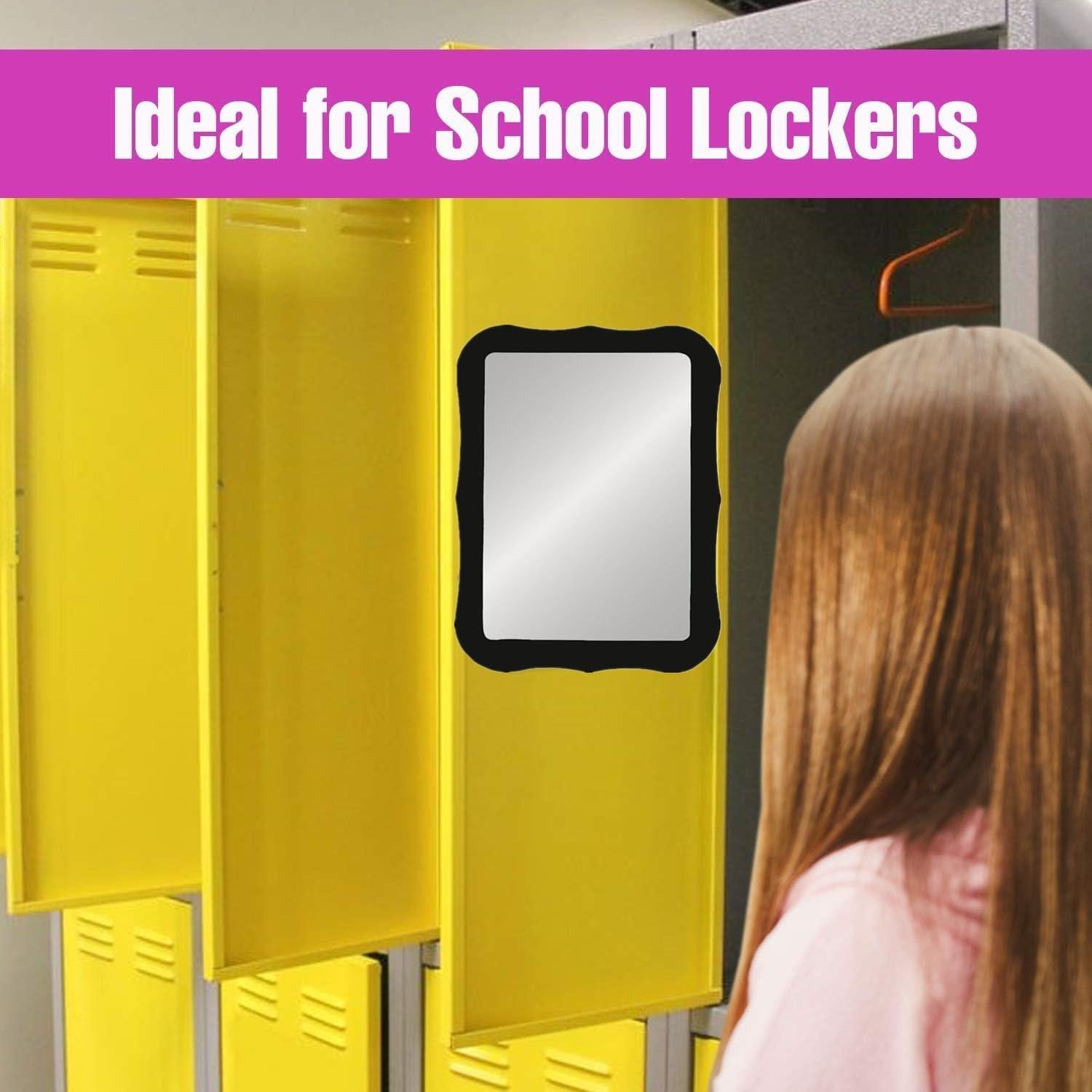 Espejo Magnético MIHAGUTY 12.7x17.8 cm Vidrio Real Negro