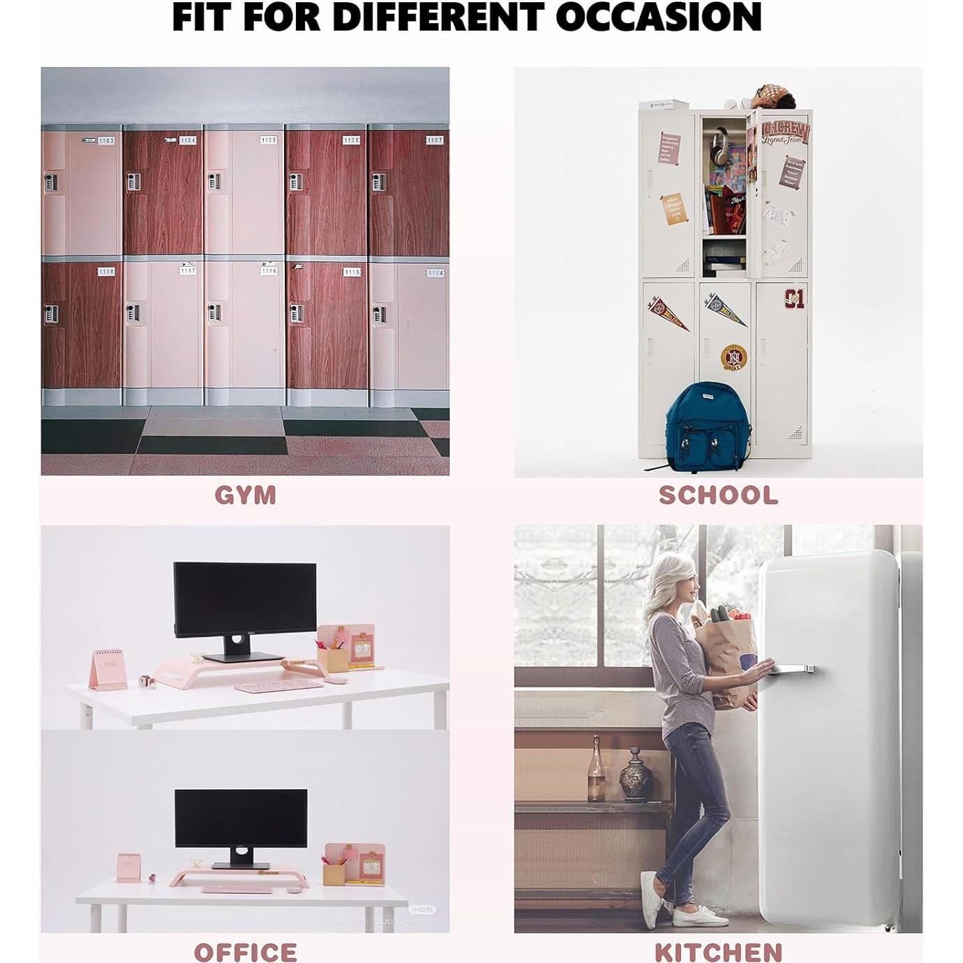 Espejo Magnético Neehows 14.73 x 10.59 cm Vidrio Premium