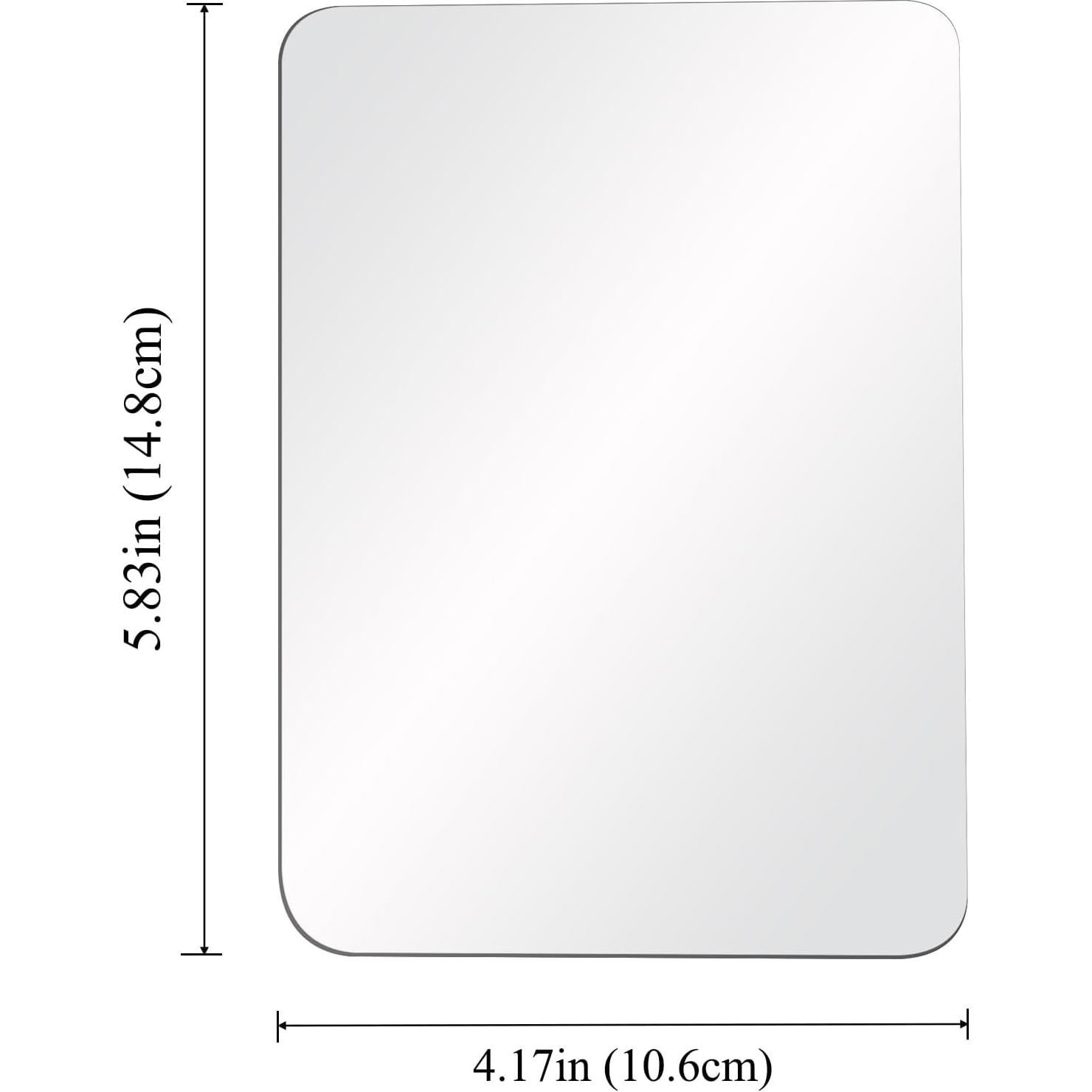 Espejo Magnético Neehows 14.73 x 10.59 cm Vidrio Premium