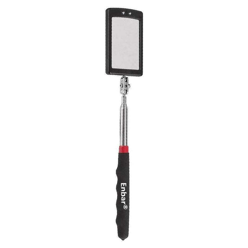 Espejo de Inspección Telescópico Enbar con Luz LED 34"