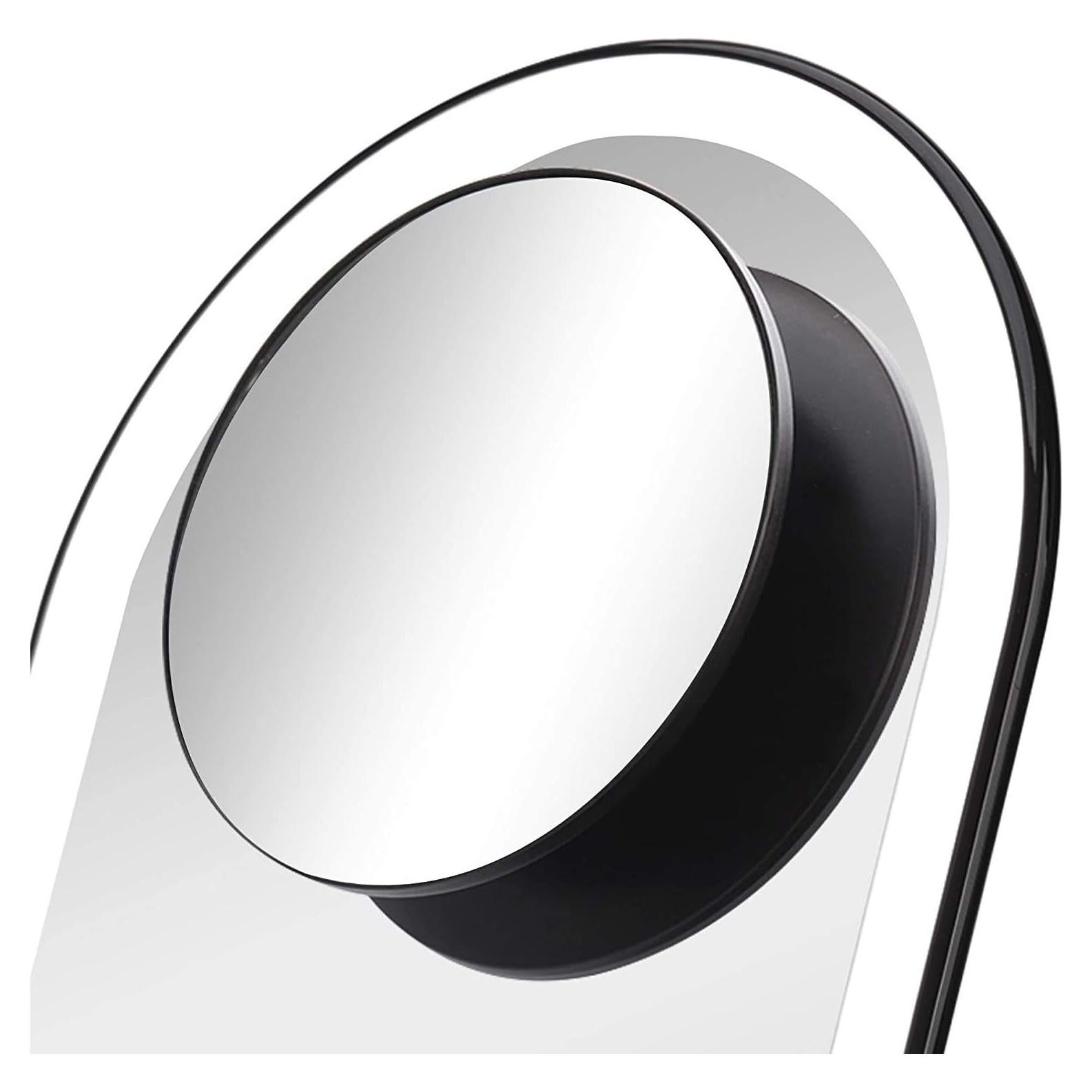 Espejo de Aumento Fancii Lara 10X Desmontable Negro
