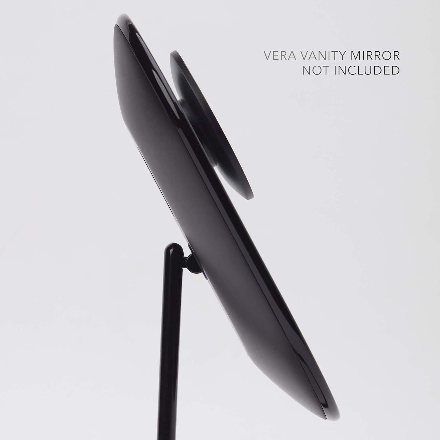 Espejo de Aumento Fancii Lara 10X Desmontable Negro