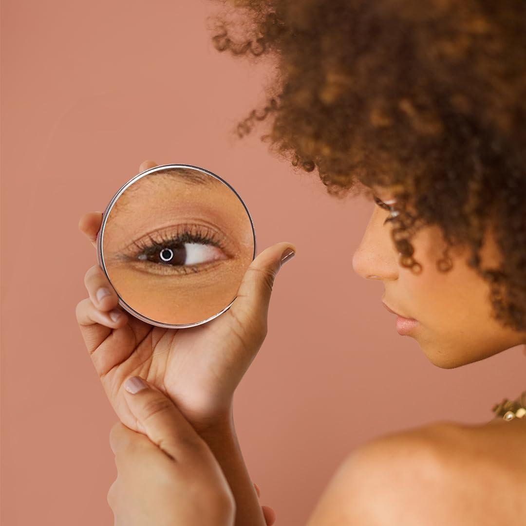 Espejo de Aumento Fancii Lara 10X Desmontable Negro