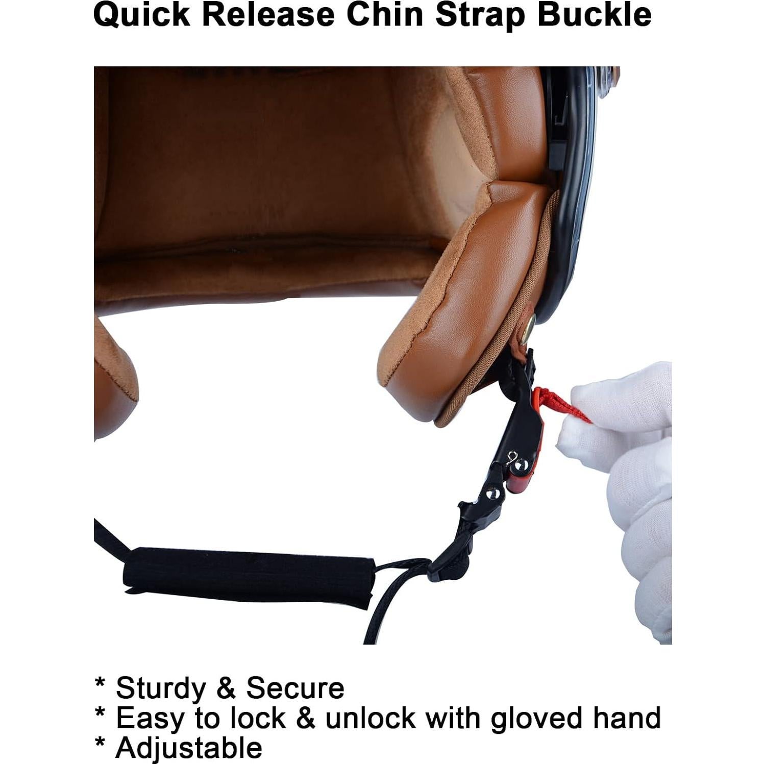 Casco de Moto Abierto BEON B-120 Doble Visera Unisex