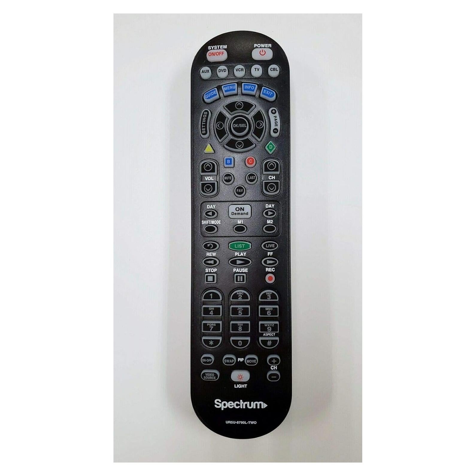 5-DEVICE UNIVERSAL BRIGHT HOUSE REMOTE CONTROL DIGITAL HD DVR UR5U-8780L-BHI
