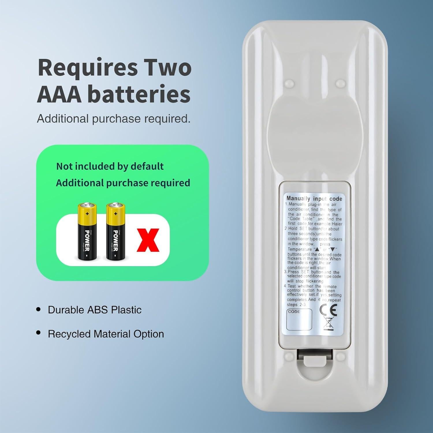 Control Remoto Universal PZL K-1028E para Aire Acondicionado