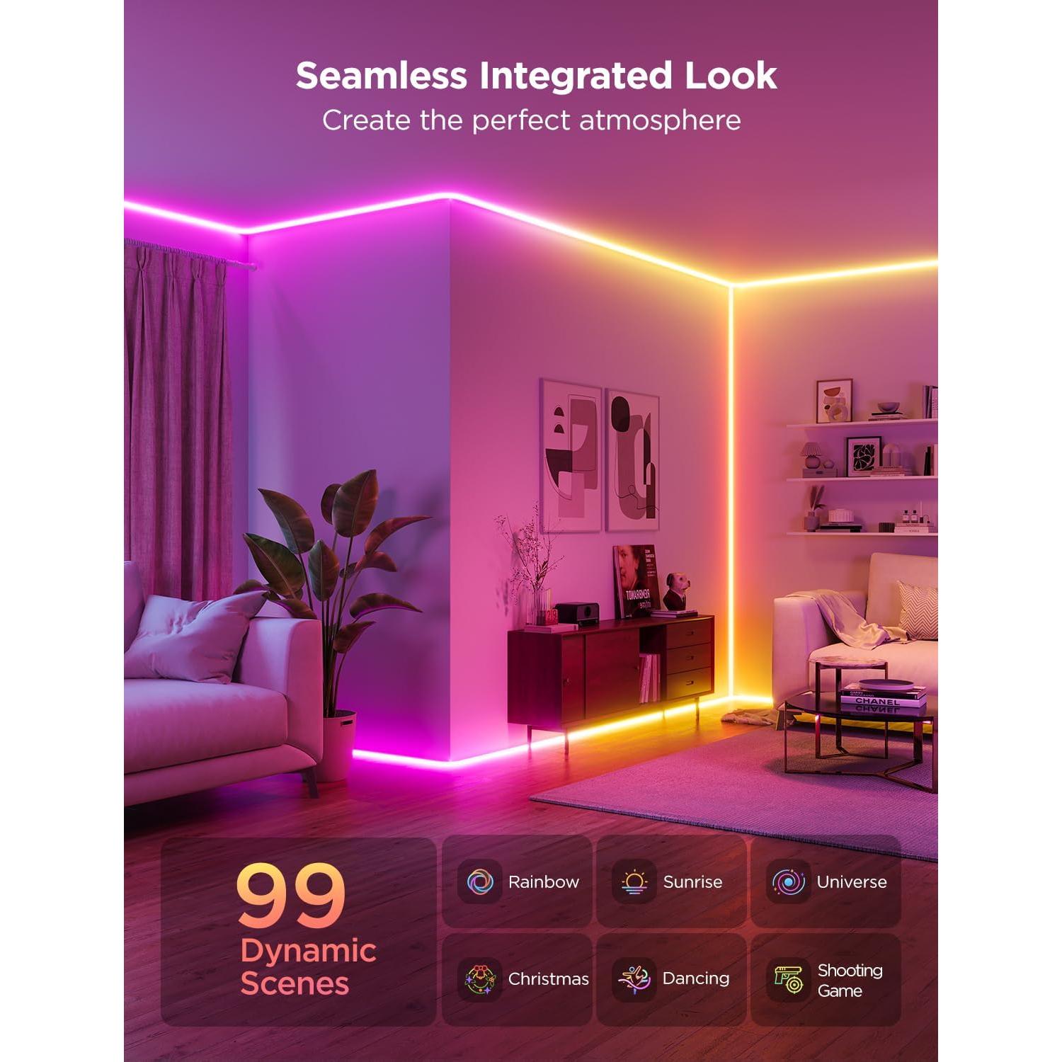 Luces de Cuerda LED Govee 5m RGBIC con Control por Voz