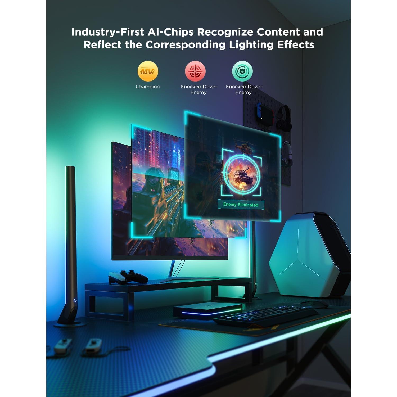 Kit de Sincronización HDMI 2.1 Govee H6603 con Luz RGBIC