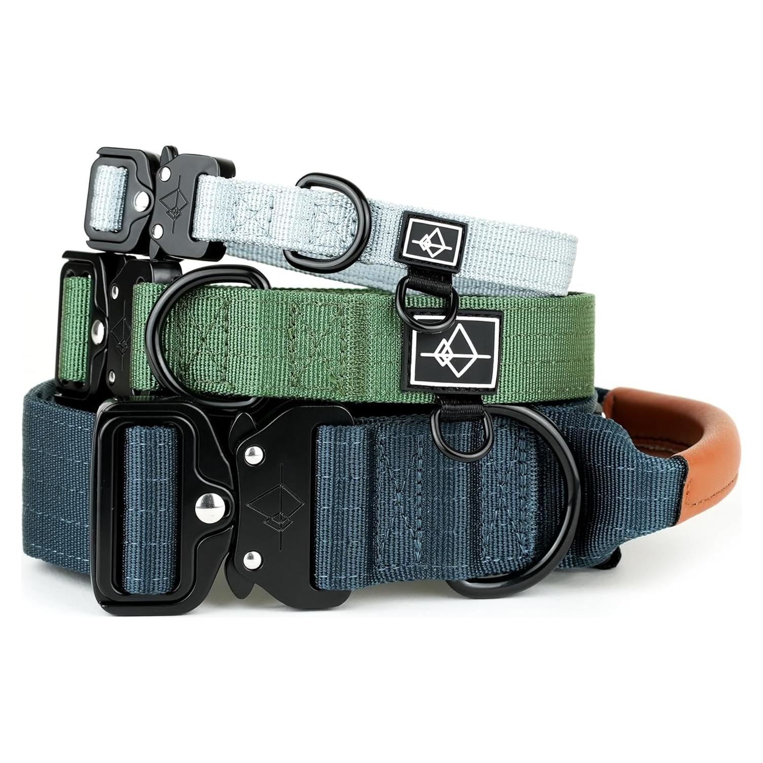 Made to ROAM Premium Dog Collar - Adjustable Heavy Duty Nylon Collar with Quick-Release Metal Buckle (Oregon Haze, Classic Size 4)