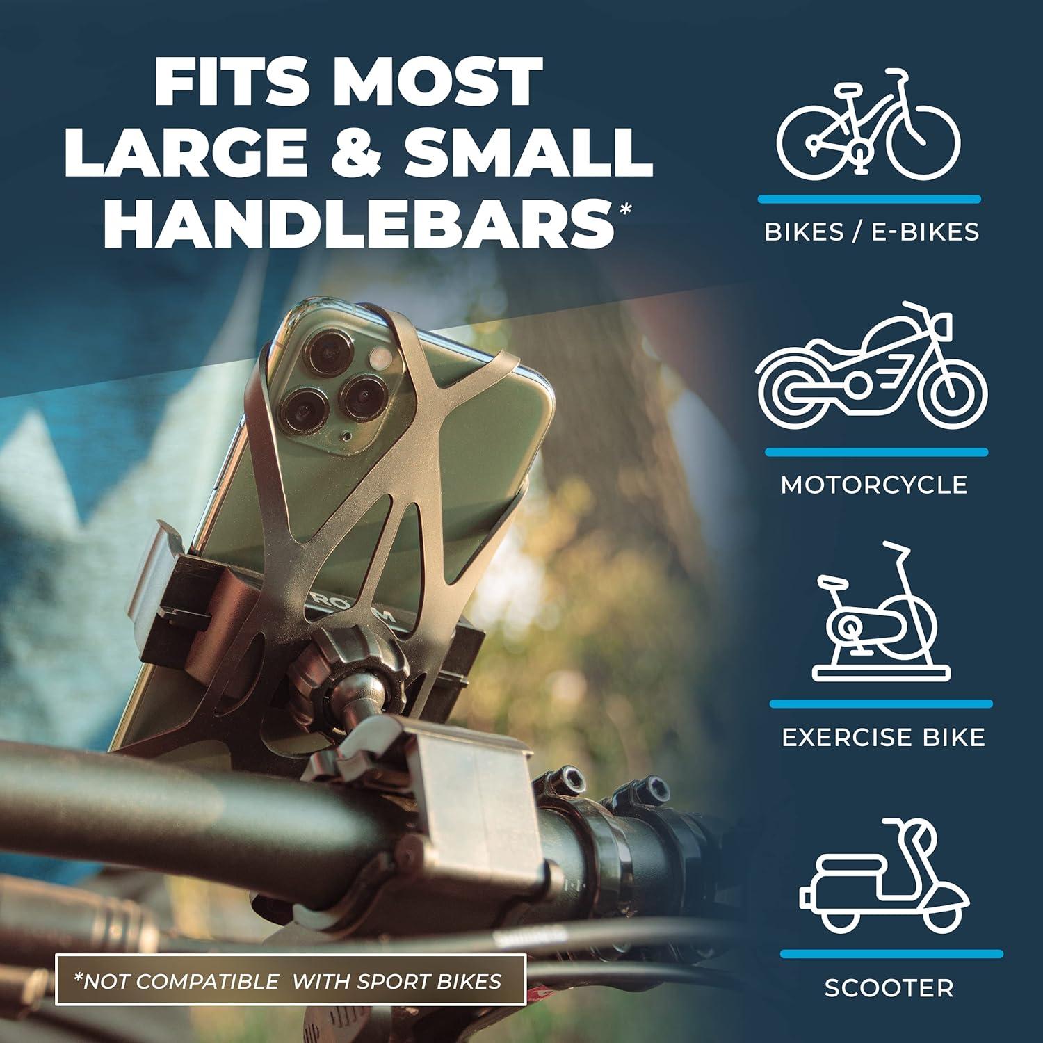 Soporte Universal para Teléfono Roam - Ajustable 9.14 cm - 360°