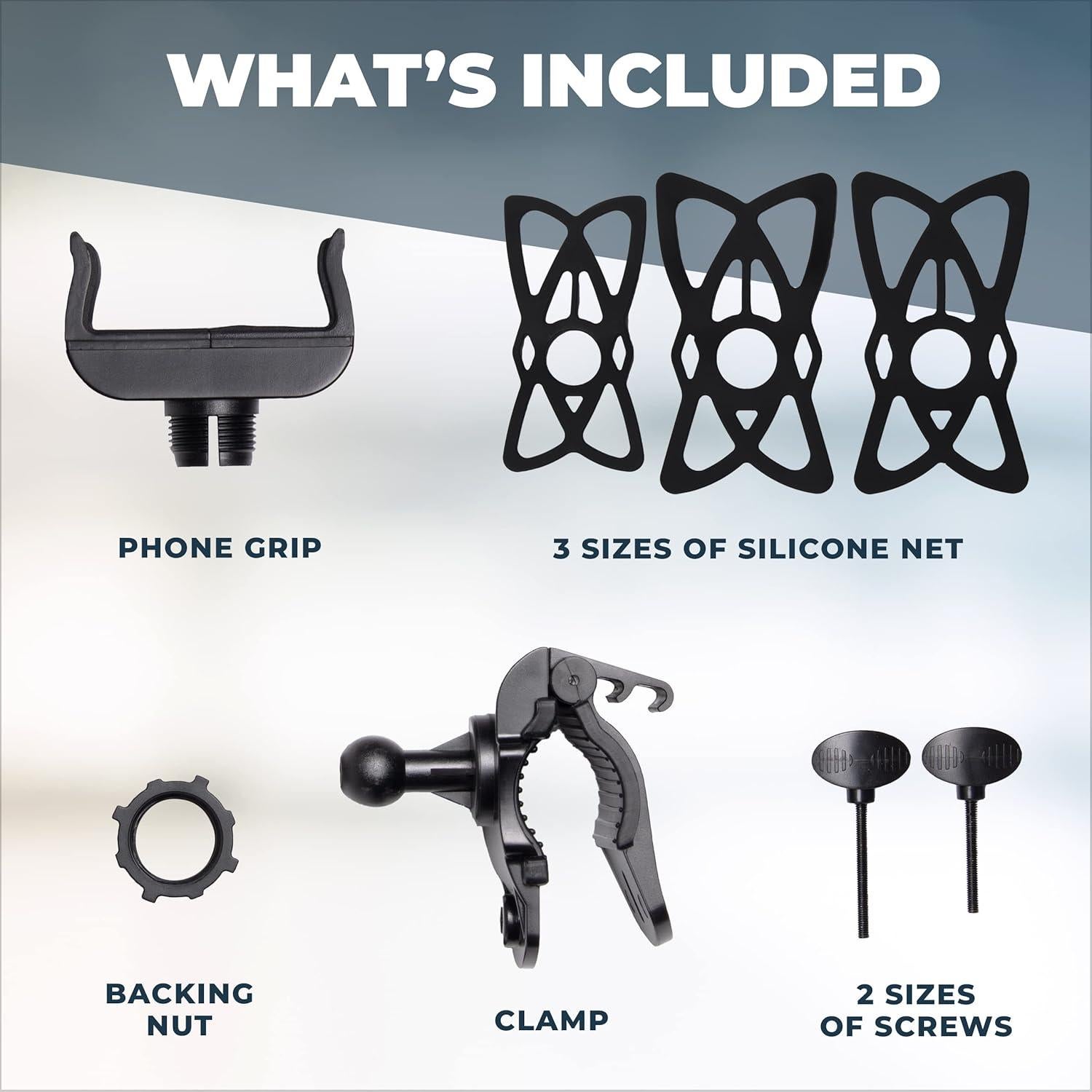 Soporte Universal para Teléfono Roam - Ajustable 9.14 cm - 360°